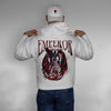 Load image into Gallery viewer, Asta Emperor X Gym V3 Heavy Cotton Oversize Hoodie - Front-Backprint