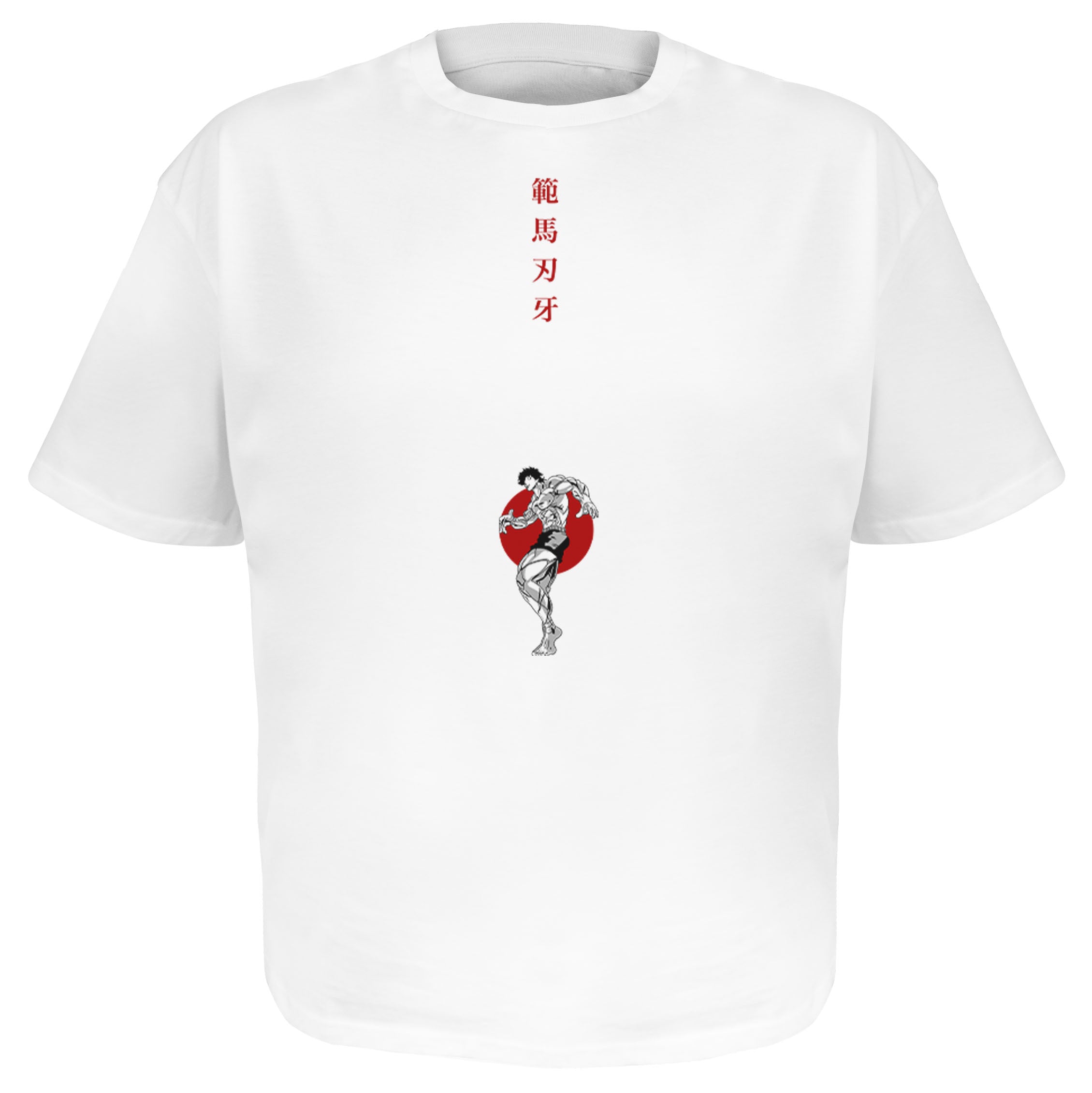 Baki Blood Stance X Gym V1 Frontprint - Heavy Oversize Shirt