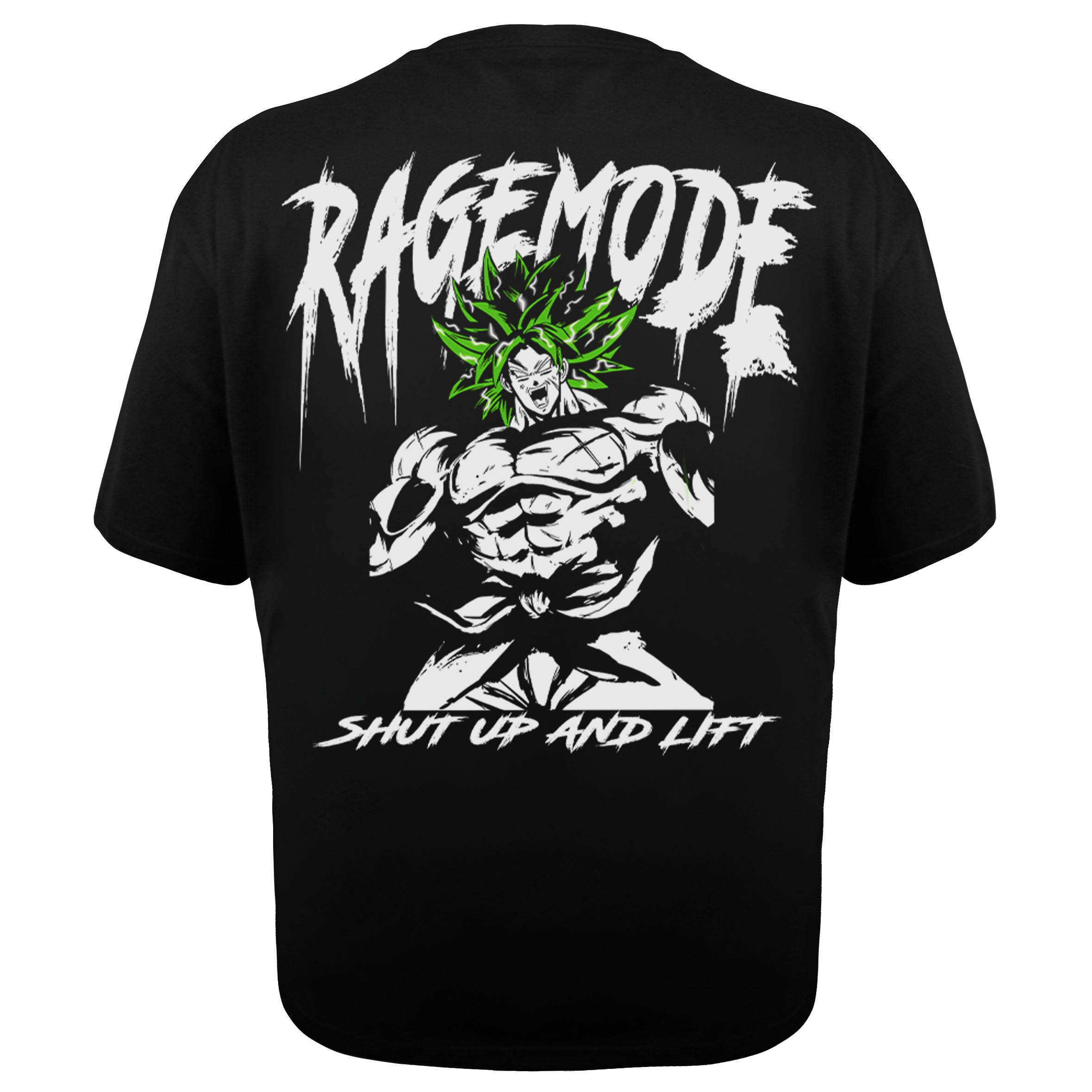 Broly Ragemode X Gym V1 Heavy Oversize Shirt - Backprint