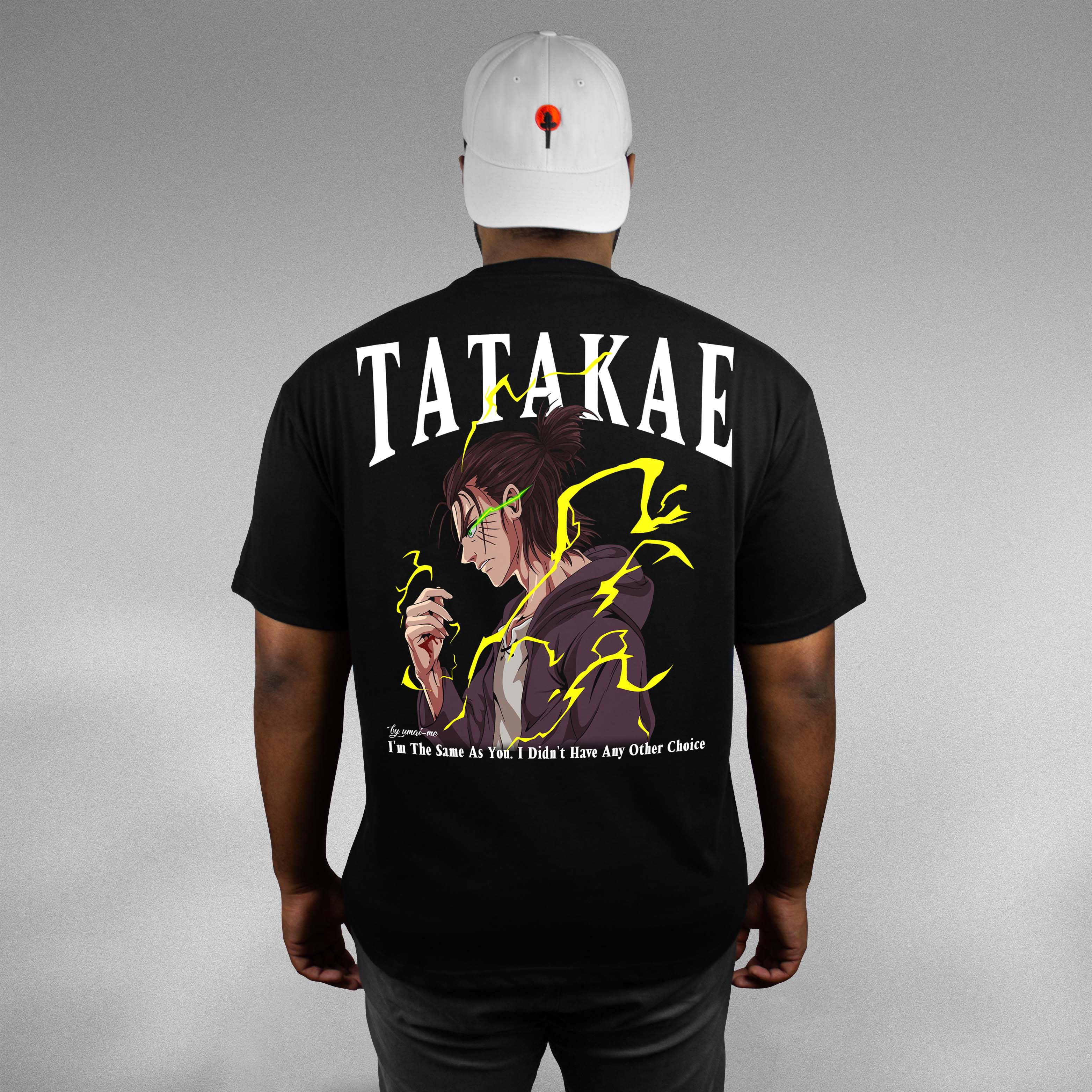 Eren Tatakae X Gym V5 Heavy Oversize Shirt - Backprint