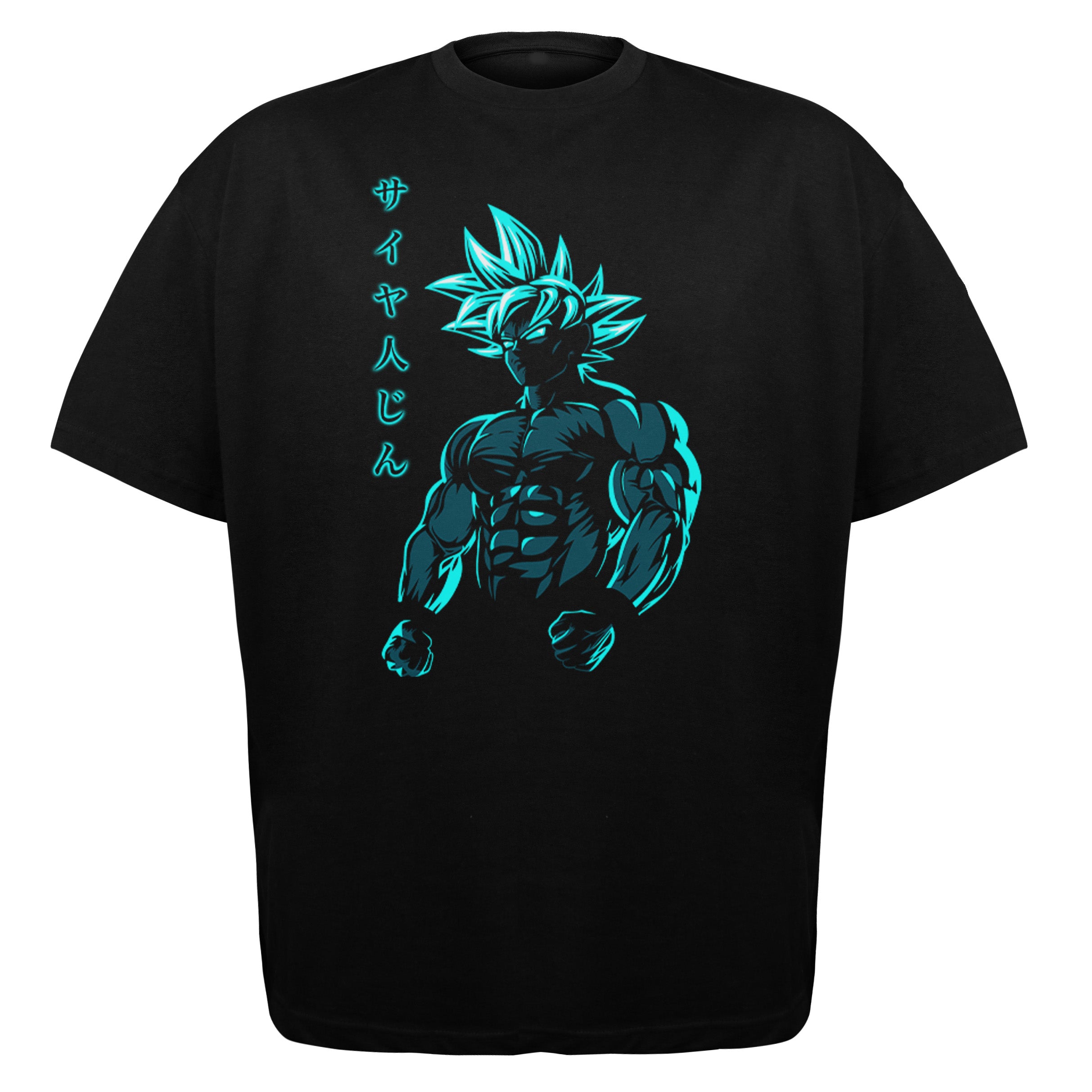 Goku X Gym V2 Heavy Oversize Shirt - Frontprint