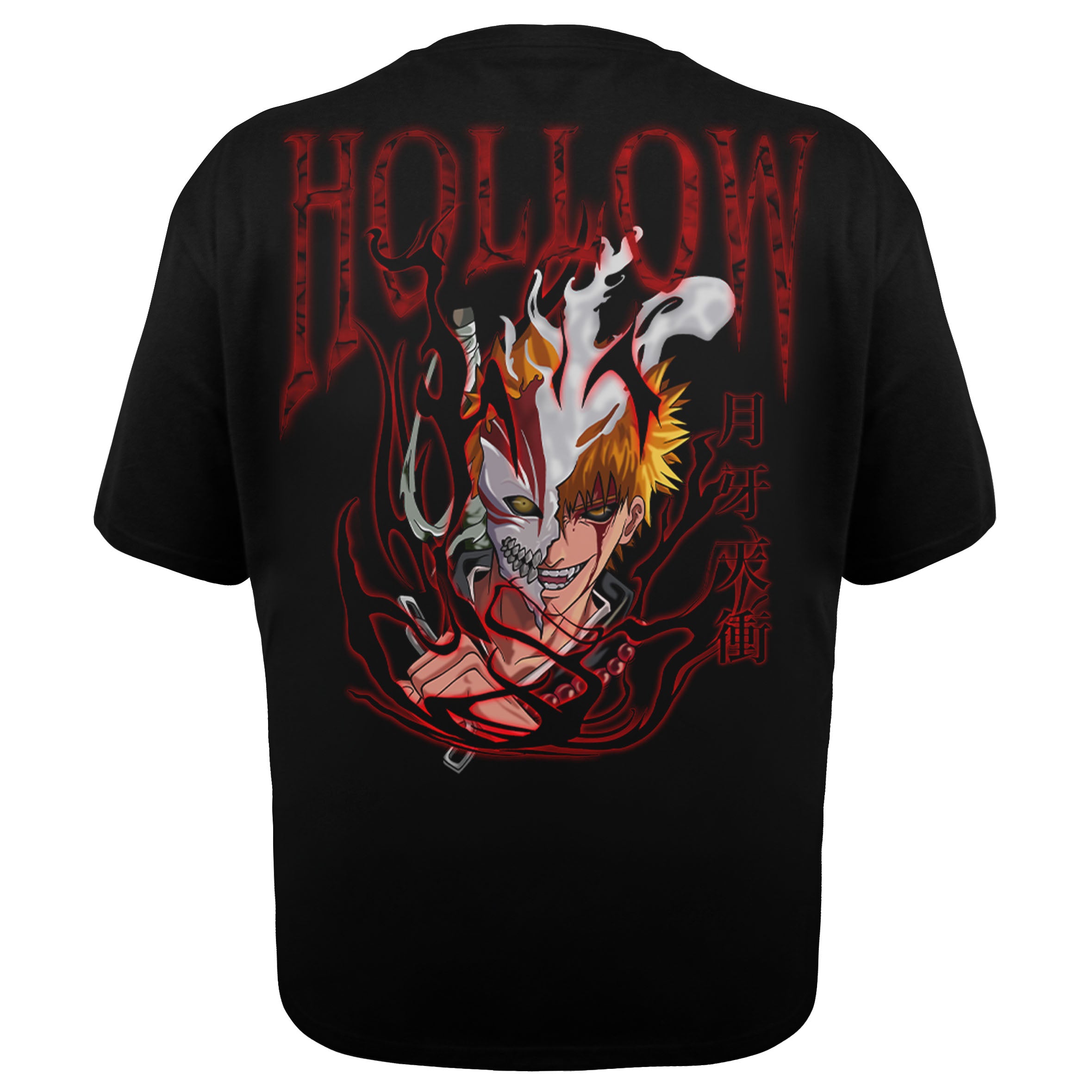 Ichigo Hollow X Gym V2 Heavy Oversize Shirt - Backprint