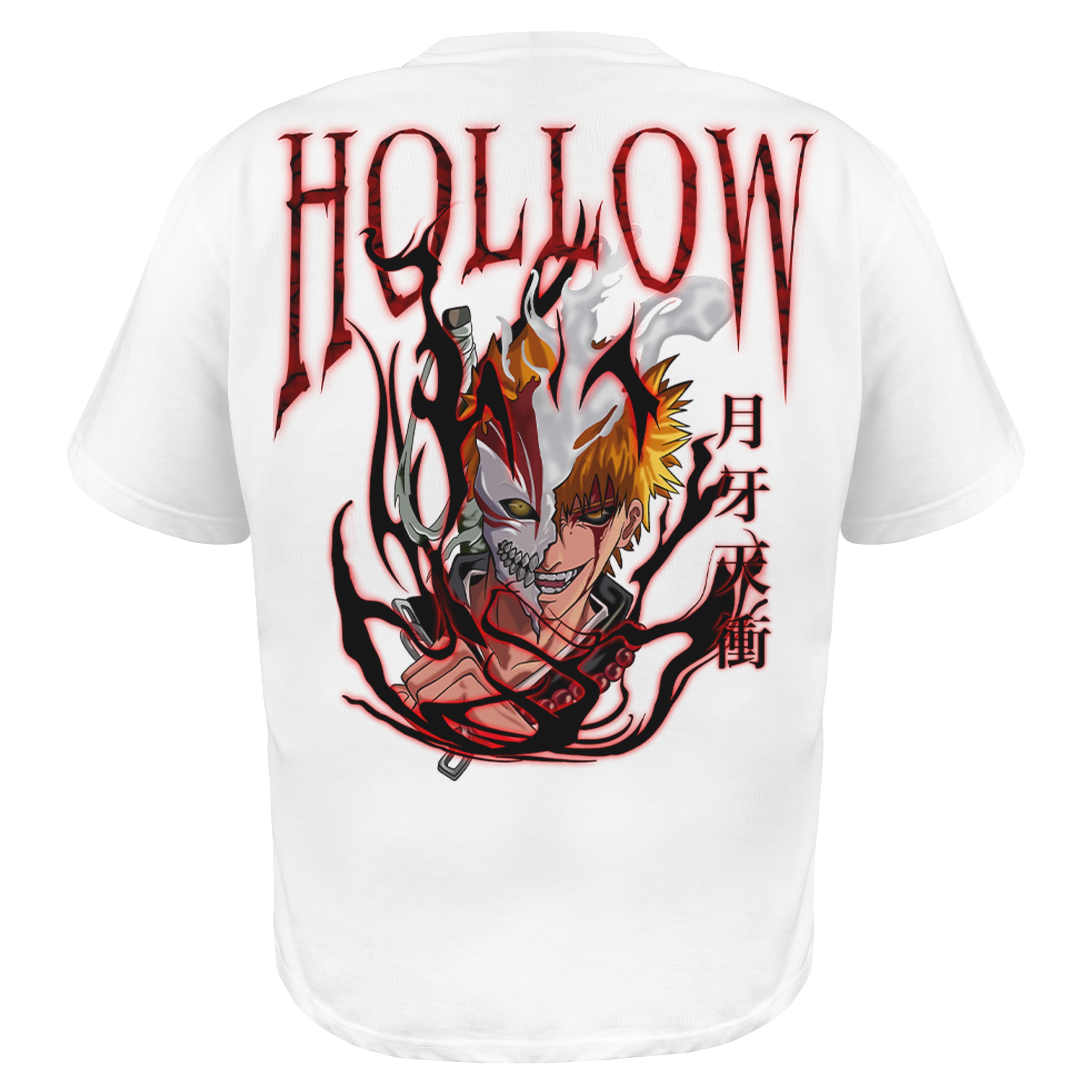 Ichigo Hollow X Gym V2 Heavy Oversize Shirt - Backprint