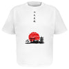 Japanese Symbols Frontprint - Heavy Oversize Shirt