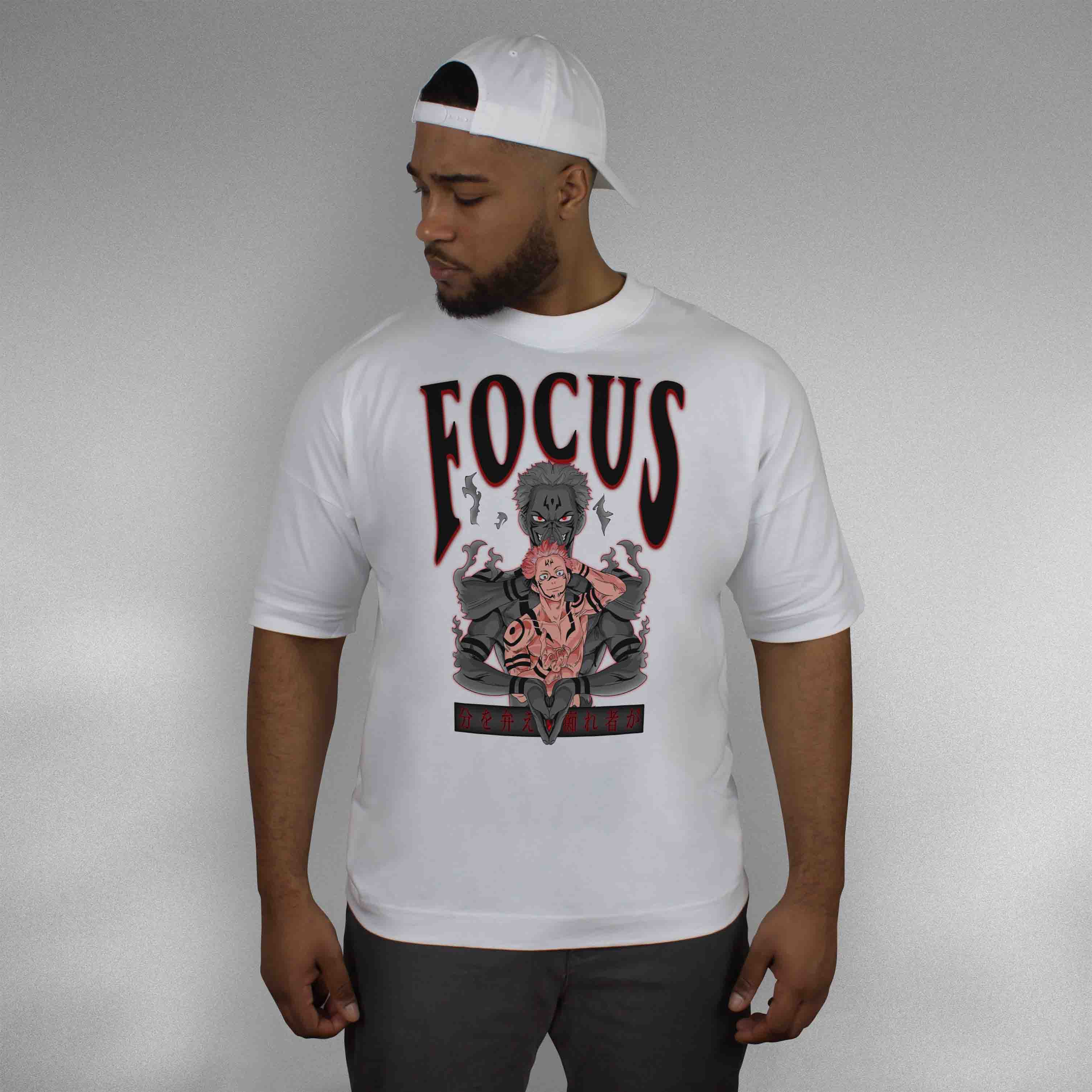 Sukuna Focus X Gym V2 Organic Oversize Shirt