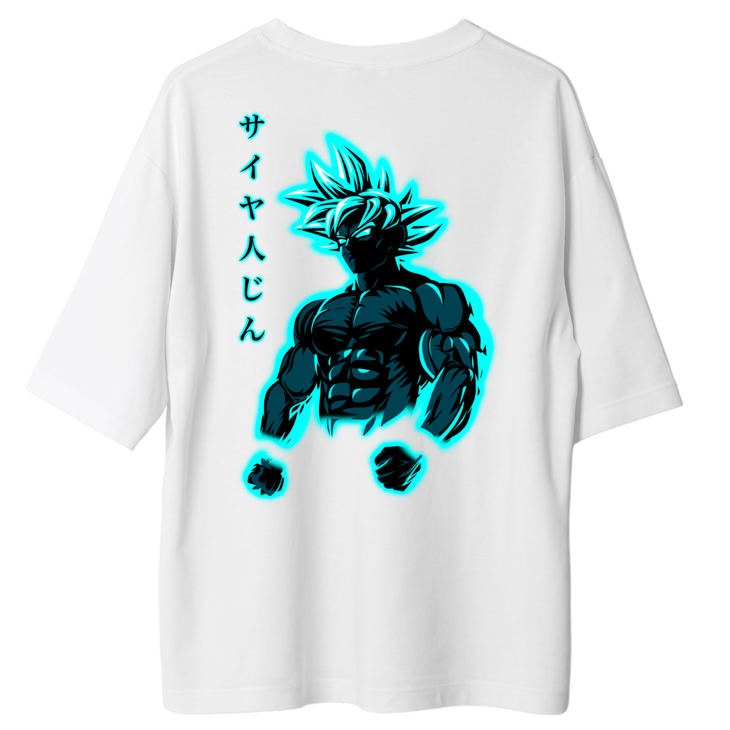 Goku X Gym V2 Organic Oversize Shirt - Backprint SALE