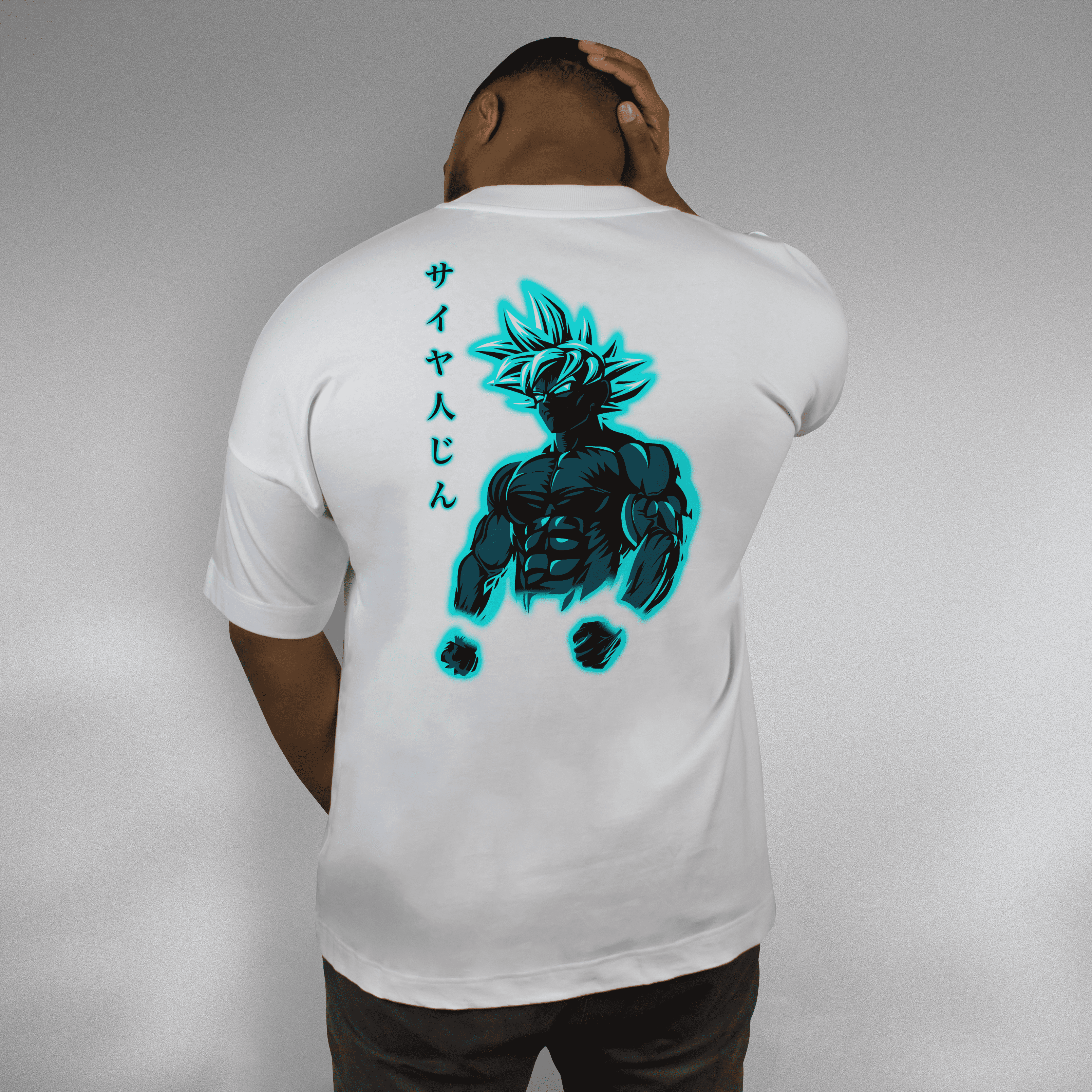 Goku X Gym V2 Organic Oversize Shirt - Backprint SALE