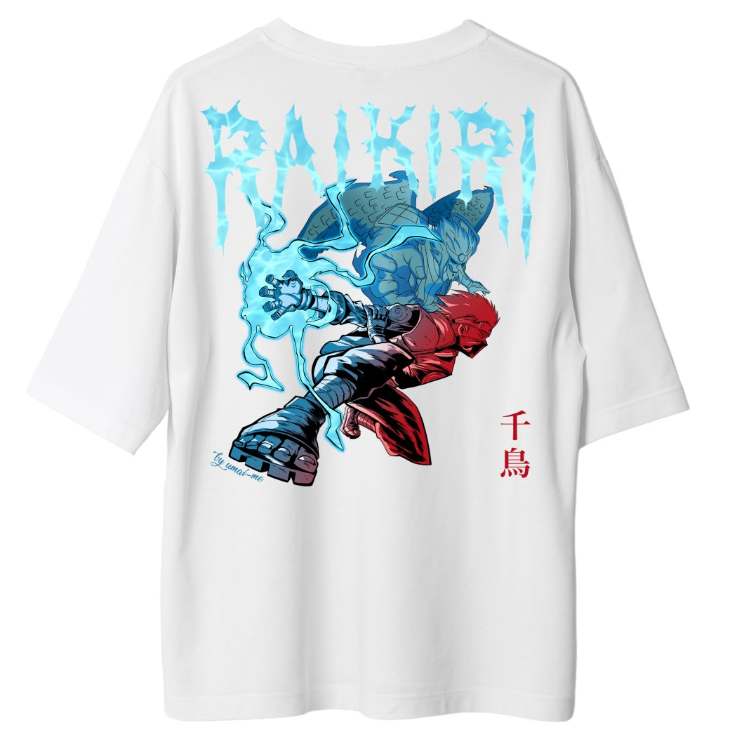 Kakashi Raikiri X Gym V5 Oversize Shirt - Frontprint