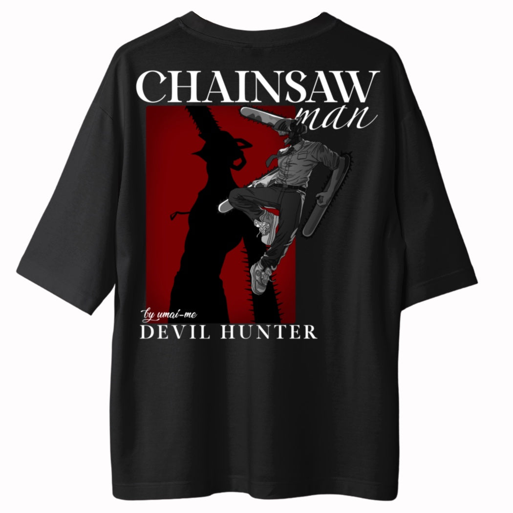 Denji Devil Hunter X Gym V5 Oversize Shirt