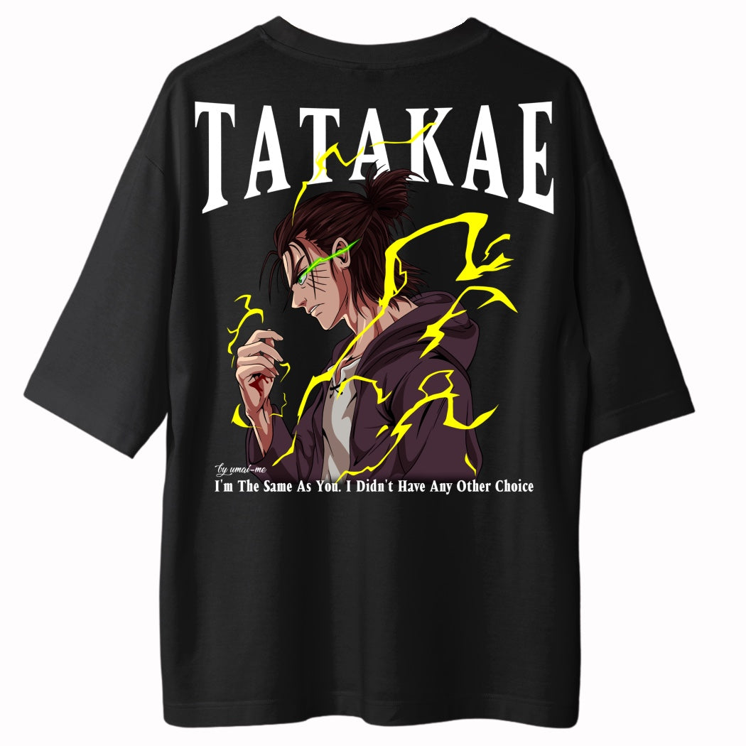 Eren Tatakae X Gym V5 Oversize Shirt SALE