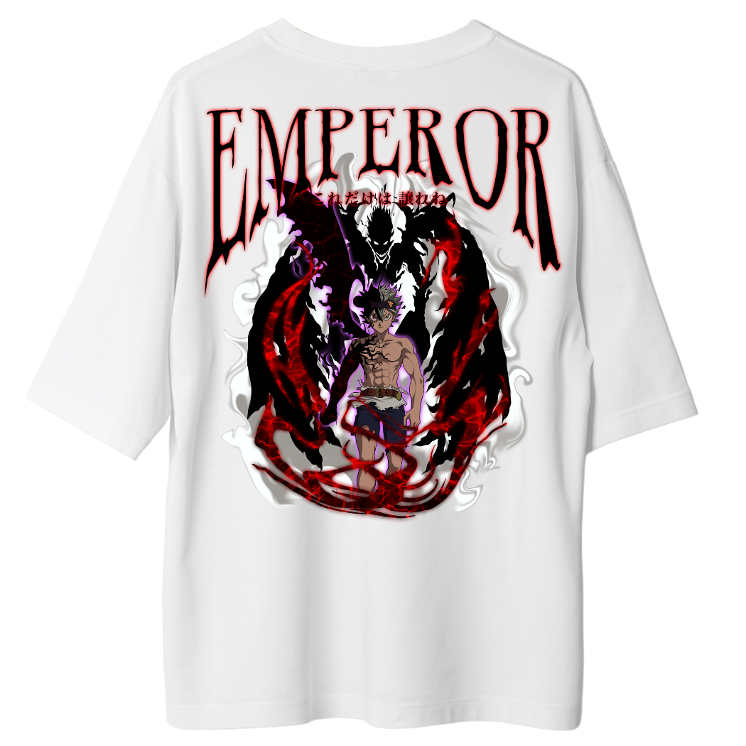 Version 2 Asta Emperor X Gym V3 Oversize Shirt - Front-Backprint