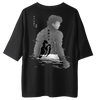 T-Shirt Baki Big Praying Mantis X Gym V1 Backprint - Oversize Shirt