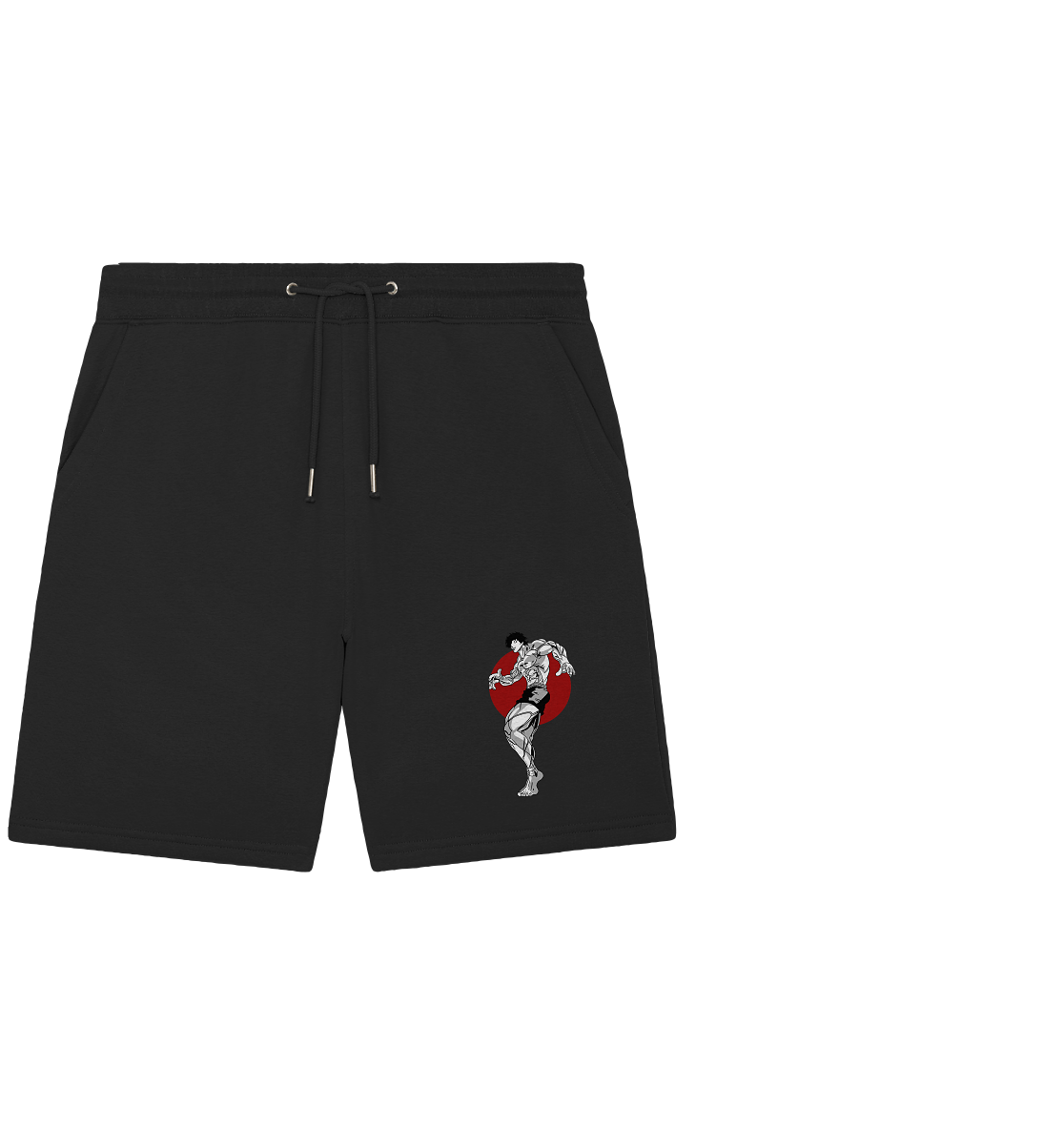 Hosen Baki Blood Stance X Gym V1 - Jogger Shorts - Organic Jogger Shorts