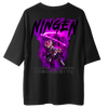 Laden Sie das Bild in den Galerie-Viewer, T-Shirt Goku Black Ningen X Gym V3 Oversize Shirt - Backprint