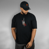 Load image into Gallery viewer, T-Shirt His Fate Frontprint - Oversize Shirt