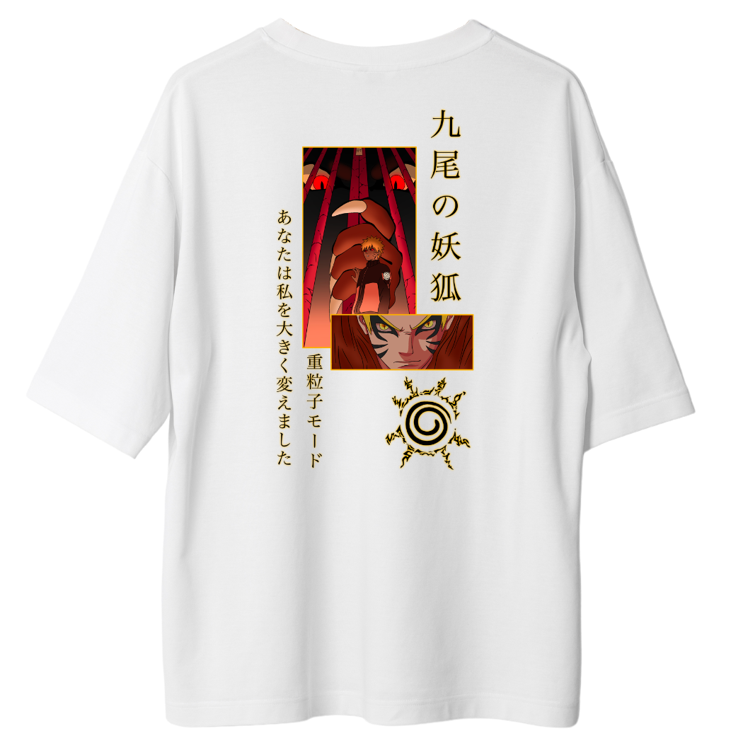 T-Shirt Naruto Seal Frontprint - Oversize Shirt