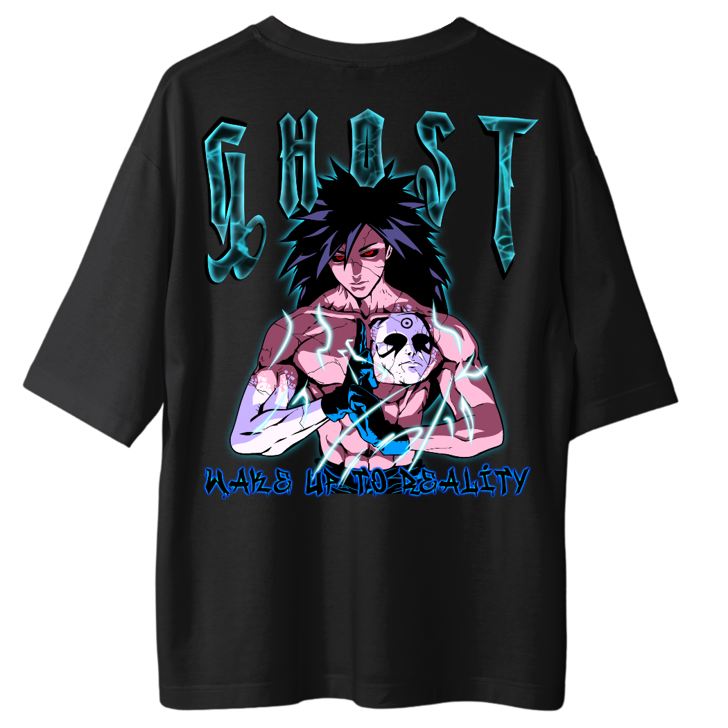 T-Shirt The Ghost X Gym V1 Backprint - Oversize Shirt