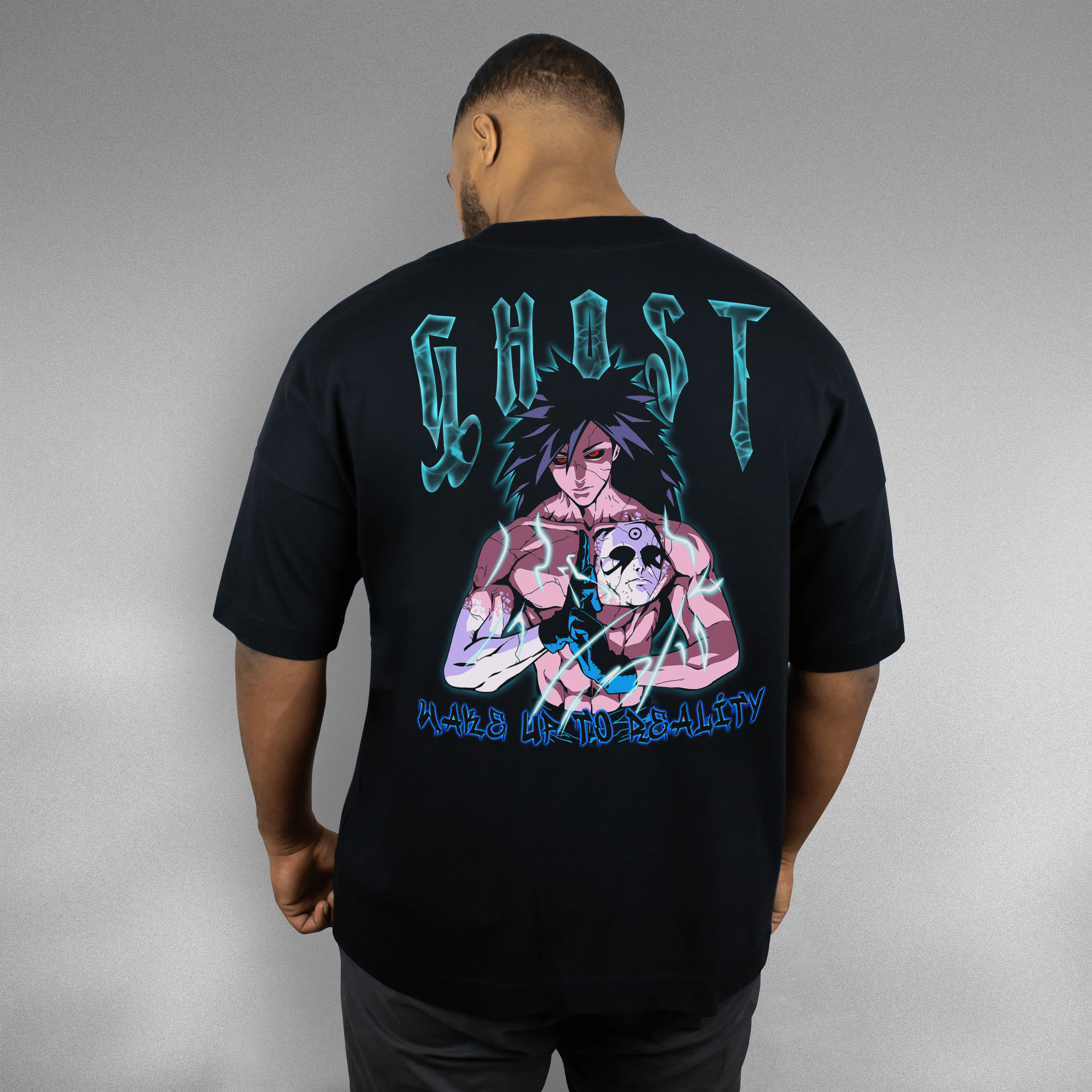 T-Shirt The Ghost X Gym V1 Backprint - Oversize Shirt