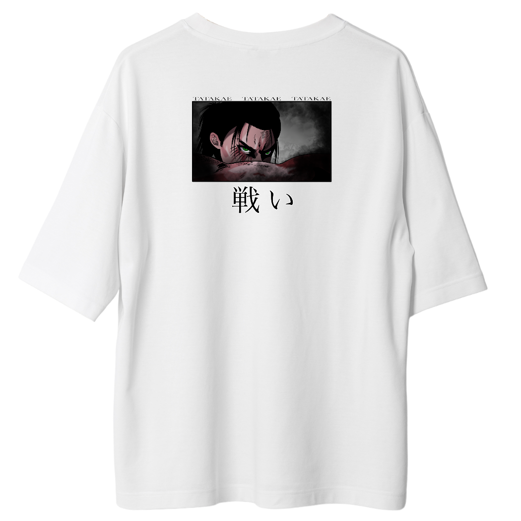 T-Shirt Yeager Frontprint - Oversize Shirt