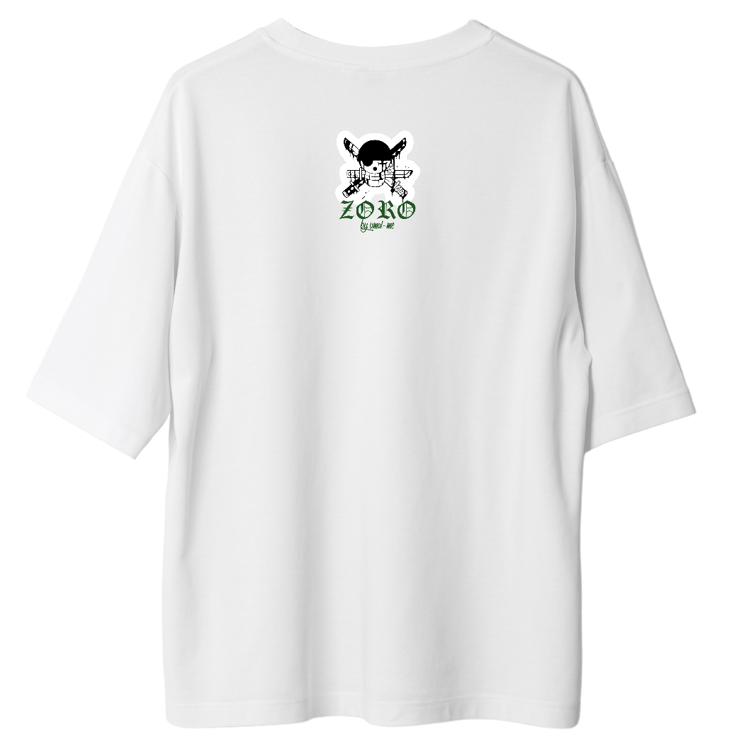 Version 2 Zoro No Excuses X Gym V3 Oversize Shirt - Front-Backprint