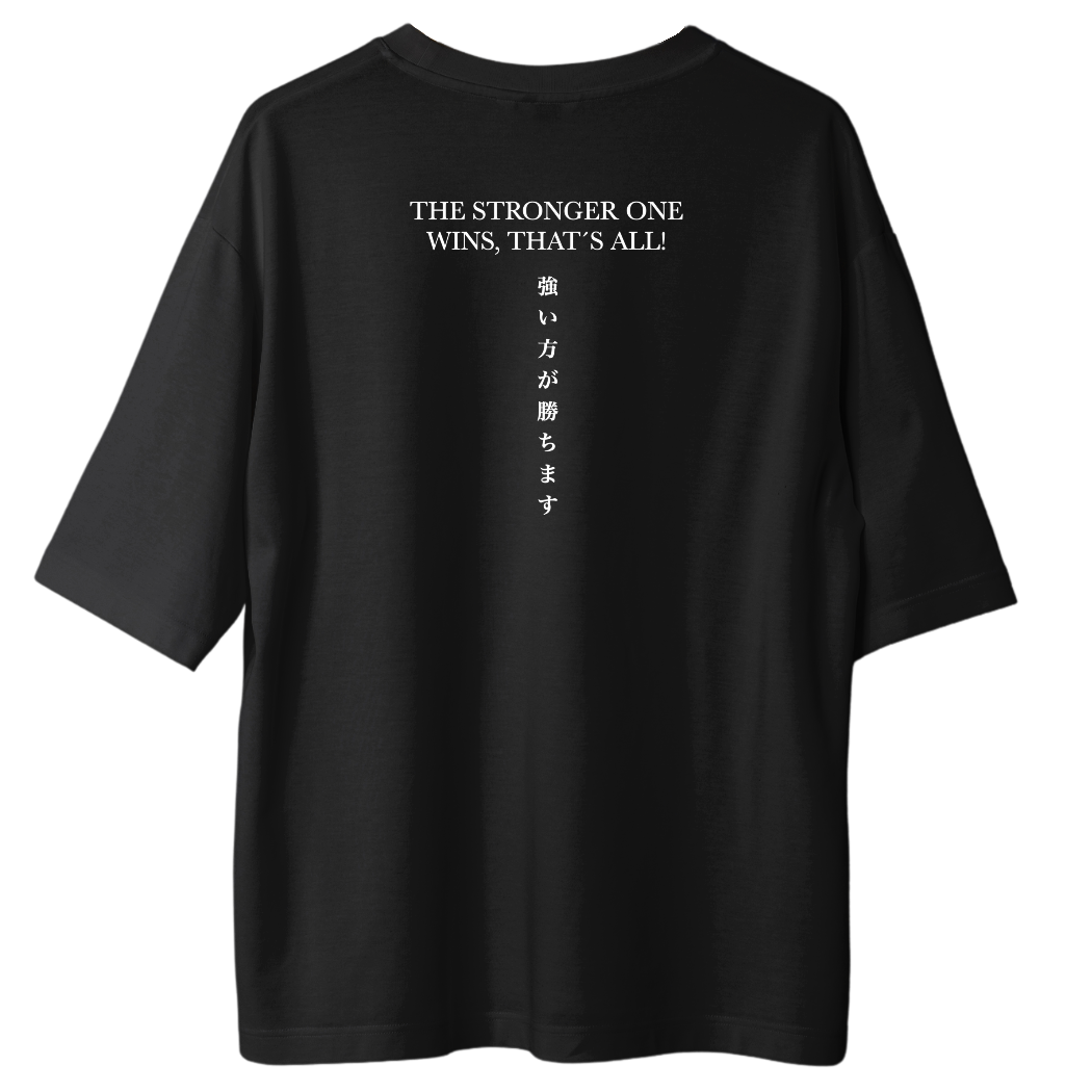 T-Shirt Zoro Nothing Happened X Gym V1 Backprint/Frontprint - Oversize Shirt